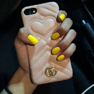 Pink Gucci iPhone 7/8 case